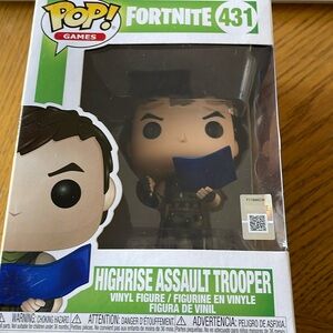 Funko Pop! Fortnite Highrise Assault Trooper Vinyl Figure #431 NEW